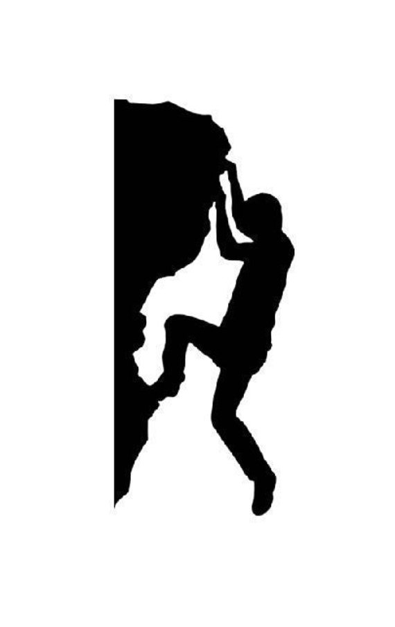 Rock Climbing Climb Vector File in SVG DXF and EPS Formats Etsy Australia