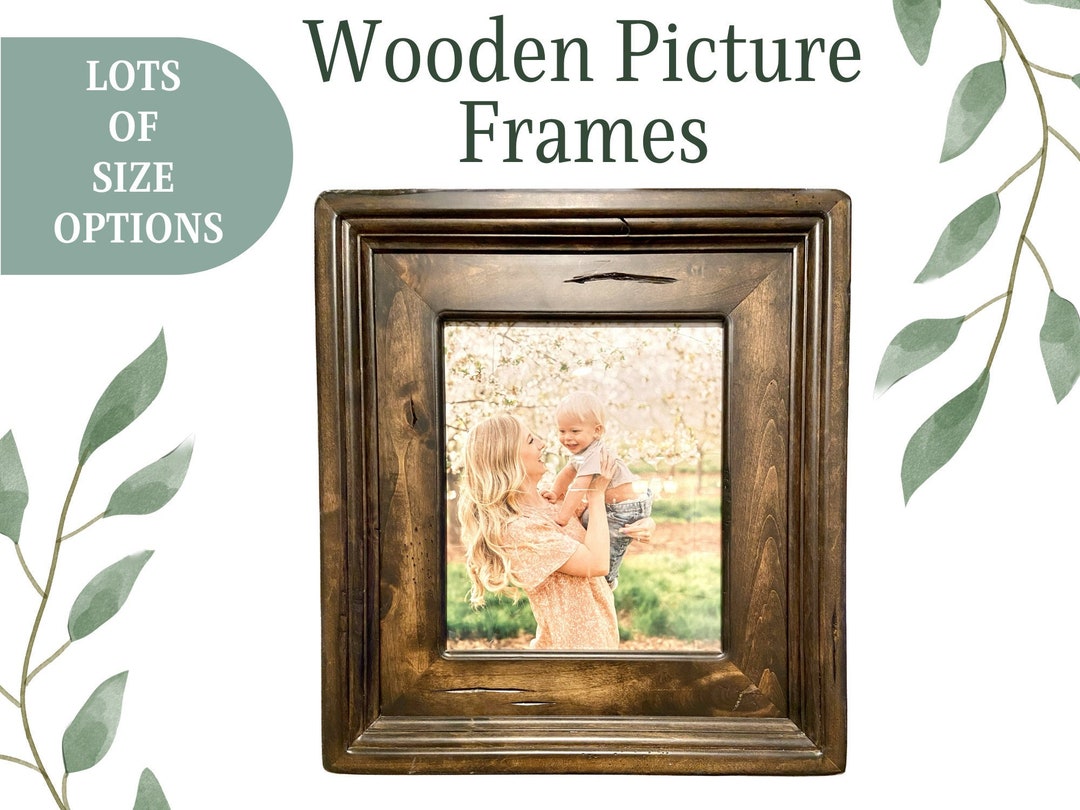 Alder Picture Frames Thick Picture Frames Heavy Duty Frames Picture