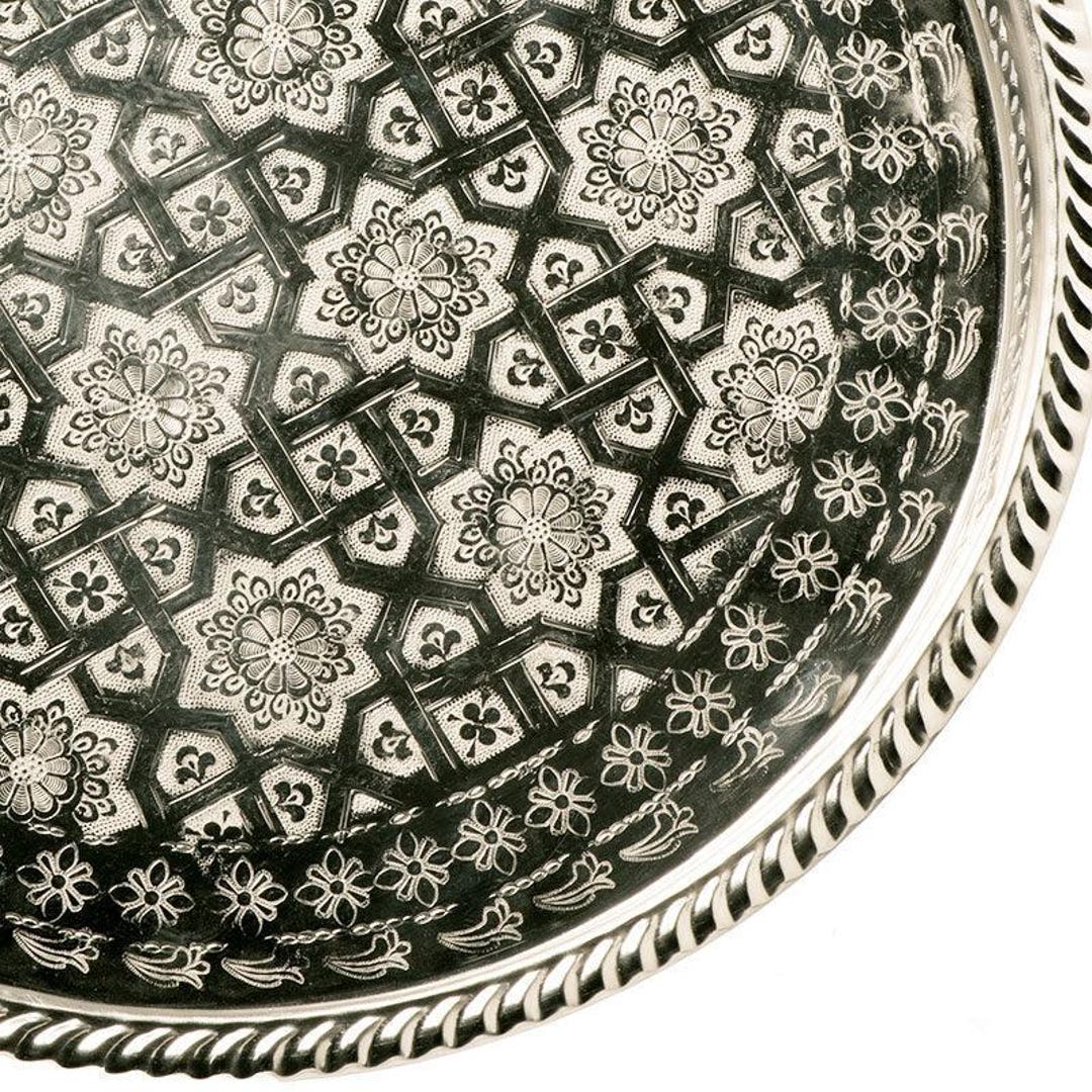 Passe-thé Ancien En Alpaca – Argenté – Années 1930