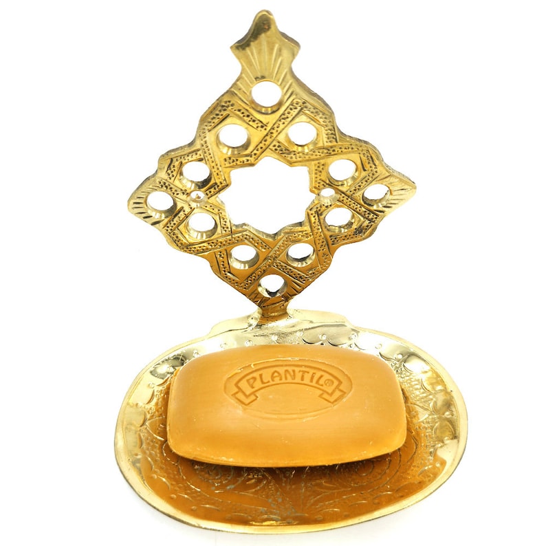 Brass Wall Soap Dish Moroccan Handmade Crafts Model Marrakech - Etsy