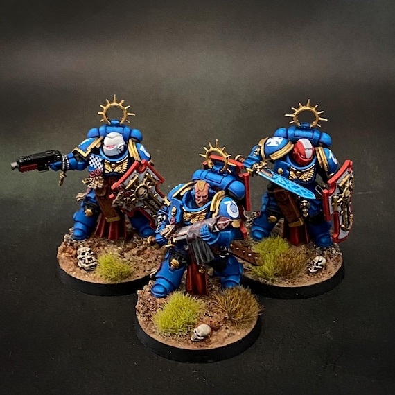 Bladeguard Veteran Space Marine Squad - Painted - Warhammer 40K