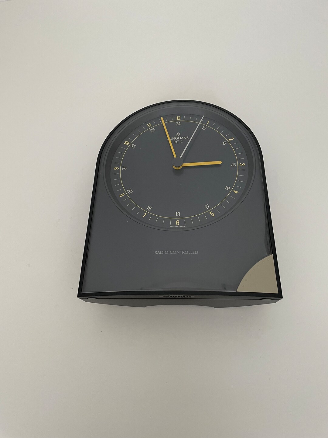 Junghans RC2 Radio Controlled Desk Clock Etsy