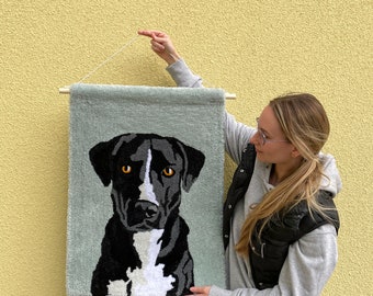 Rug with Your Pet | Custom Handmade Wall-Hanging Rug