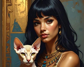 32 JPGS Altägyptisches Kunstdruck-Bundle | Mythologie, Königshaus, Krieger & Götter | Digitaler Download | Spielzimmer Dekor | Abstrakt | 300DPI