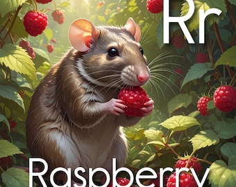 Alphabet Karten | Lernbare Alphabet-Karteikarten | Illustration ABC-Karten, Homeschool, Back to School | Premium Karton | 4 mal 21 cm