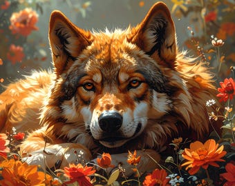 45 JPG Wolf Images DIGITAL DOWNLOAD | Nature | Wildlife | Cabin | Digital Art | Wolves
