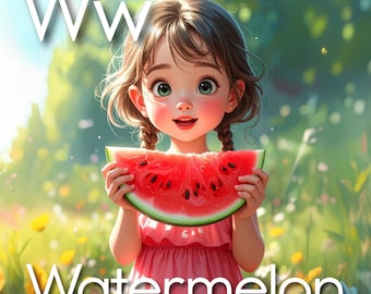 Summer Vibes ABC Karten | Karteikarten | Lernspass | Minnesotan at Heart | Deutsch | Lustige Lernaktivität