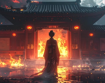 51 JPEGs Chinesische Folklore | Digitale Downloads | Mystisch | Spielzimmer Kunst | Kulturelle | Wandkunst | Geister, Ghouls, und mythische Geister