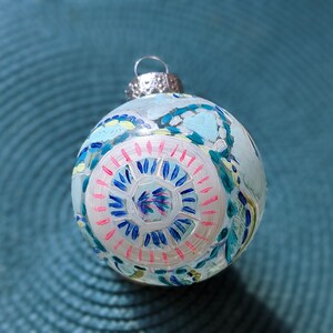 Hand-Painted Tropical Ornament