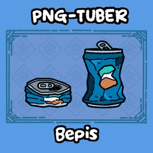 PNG-Tuber - Bepis | Chibi | Soda | Kawaii | Twitch | YouTube | Streaming | Instant Download | Premade | Pngtuber | Vtuber | V-tuber