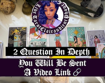 Psychic Clairaudient In Depth Video Reading/  2 Quesion Reading