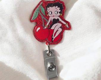 Betty Boop Badge Reel - Multiple Designs