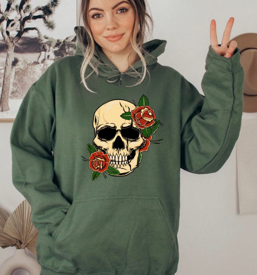 Cool rose hoodies sale