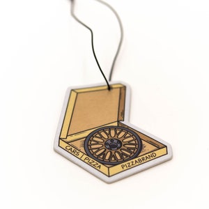 Pizza Box Air Freshener - Black Ice
