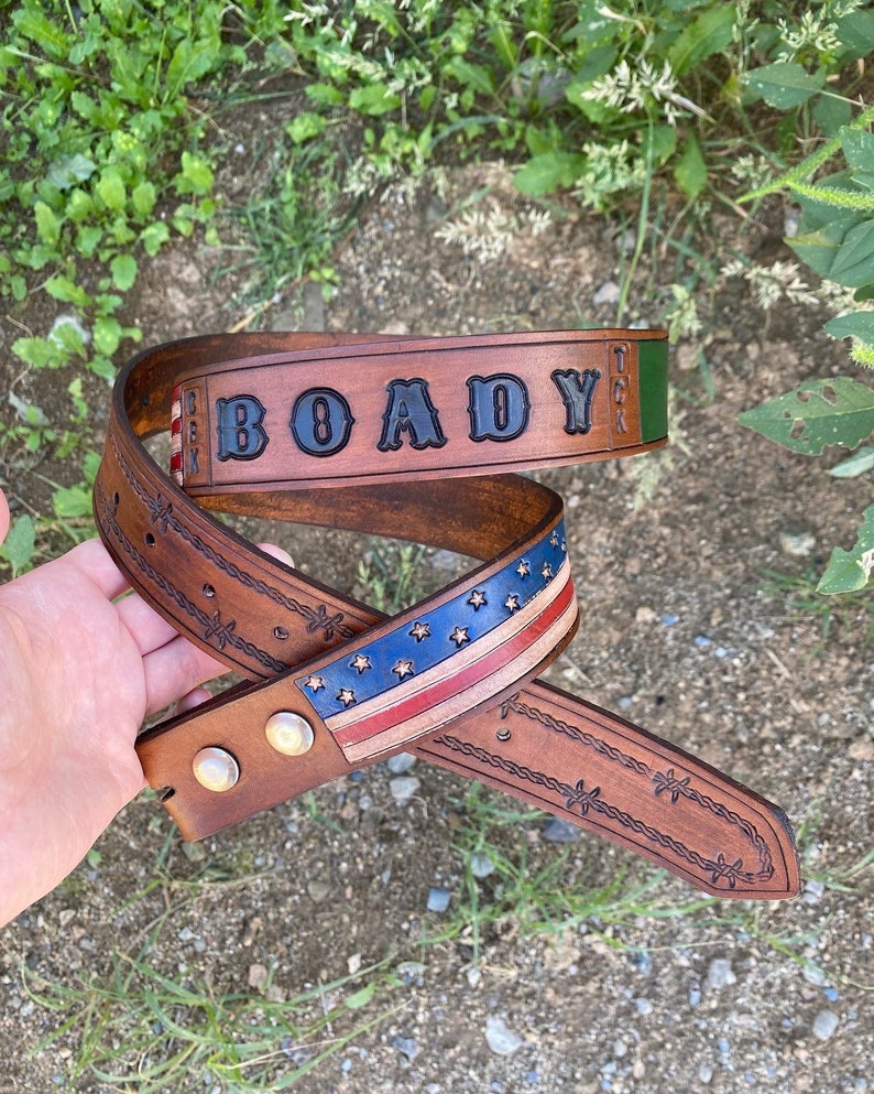 Custom Leather Belts 15 38 Inch Waist 1 1/2 Inch or 1 1/4 Inch Wide Etsy