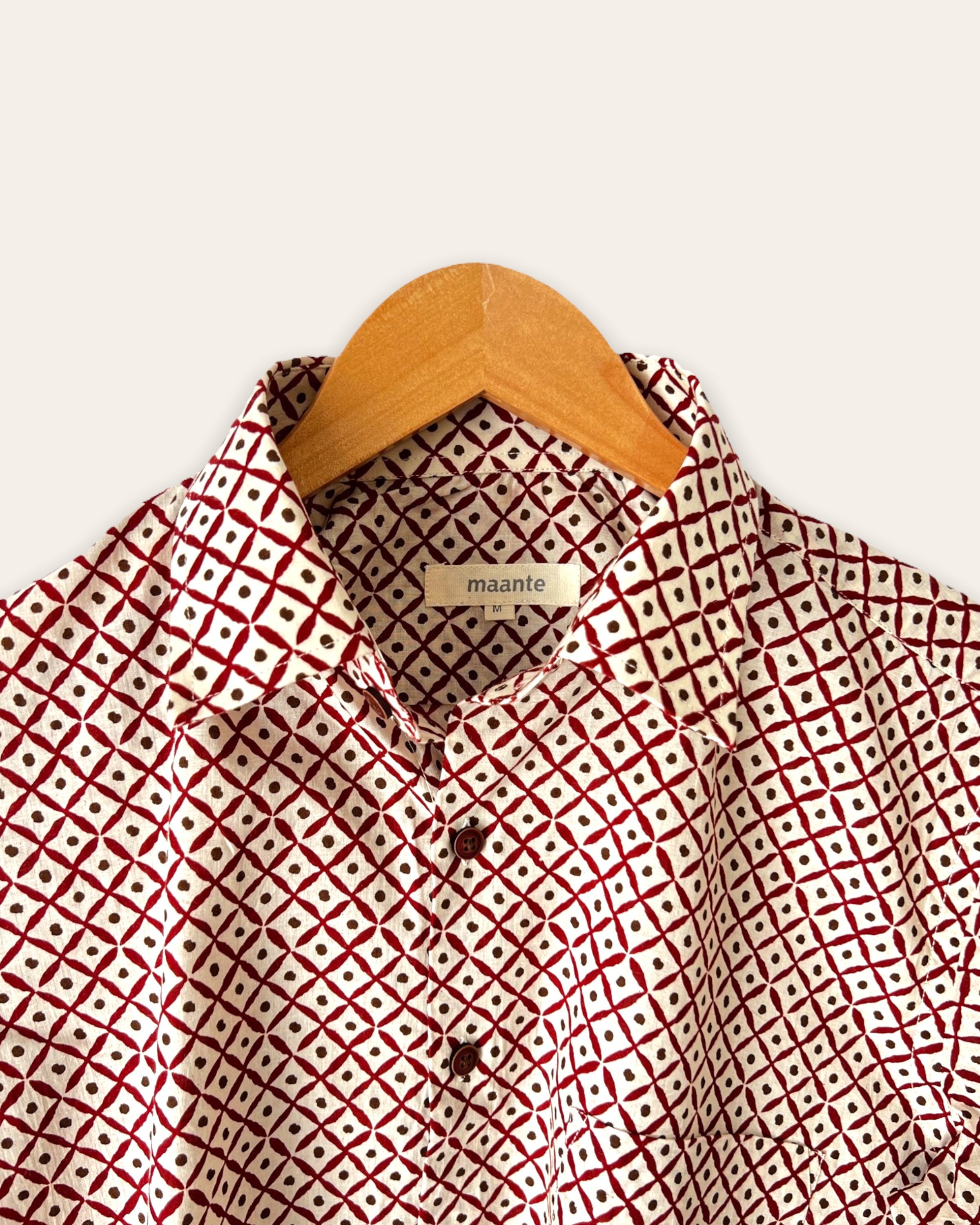 Mens Pure Cotton Button Down Shirt Kanoko Dots Party - Etsy