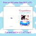 Congratulations on Your New Addition! Printable 5"x7" Card for New Cat ...