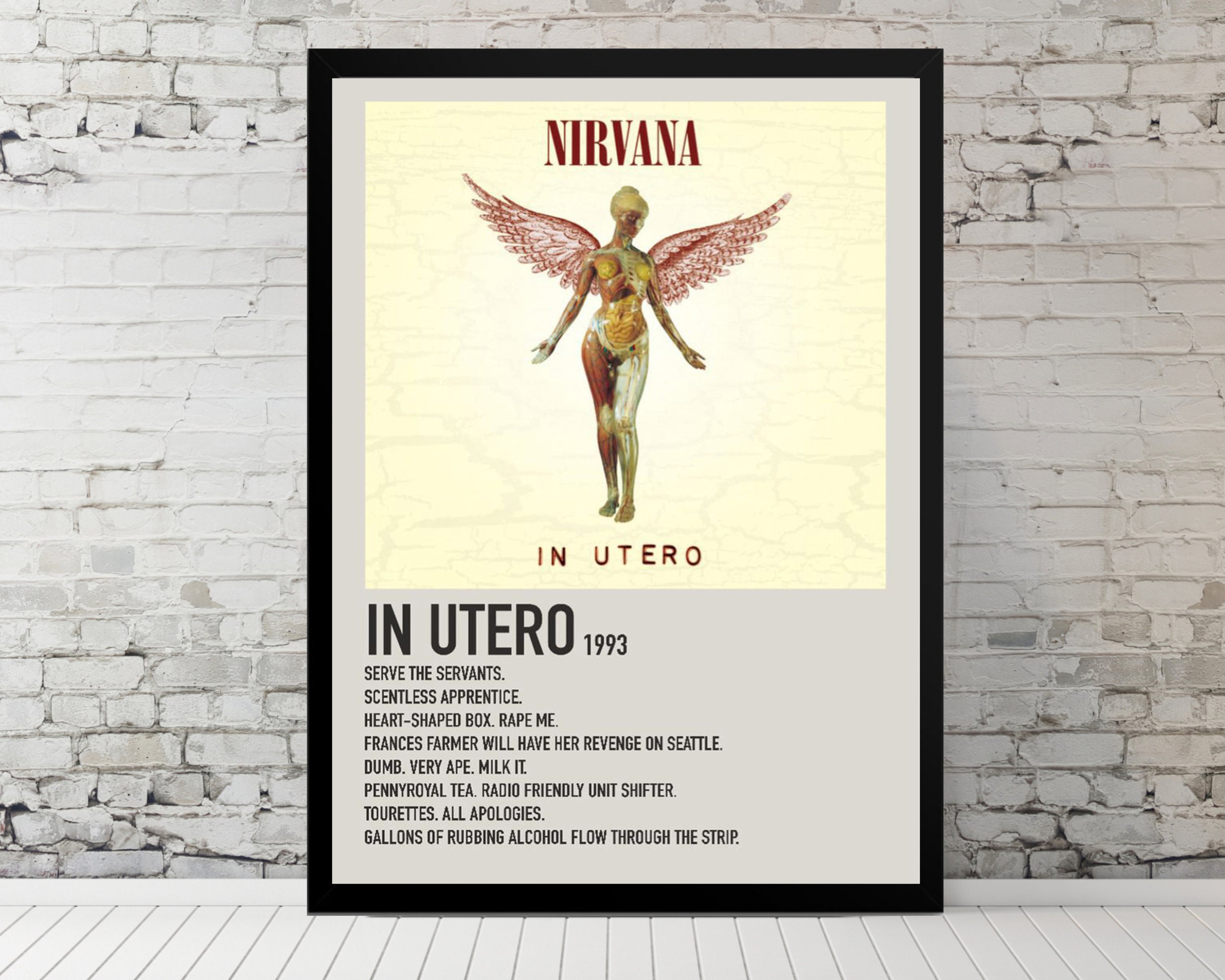 Nirvana Concert Poster - Etsy