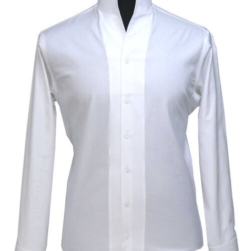 big neck dress shirts Slim Fit Large Size Sinpiling Tall Dress Shirts For Men S-6xl 65% Cotton Shirts For Men With Big