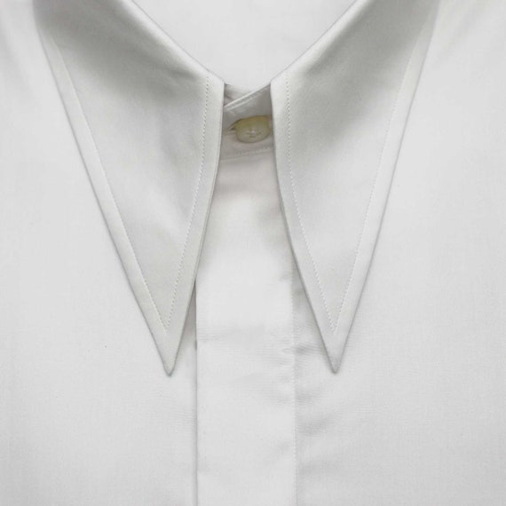 Good Fellas Revival Style Long Spear Point Collar Formal - Etsy