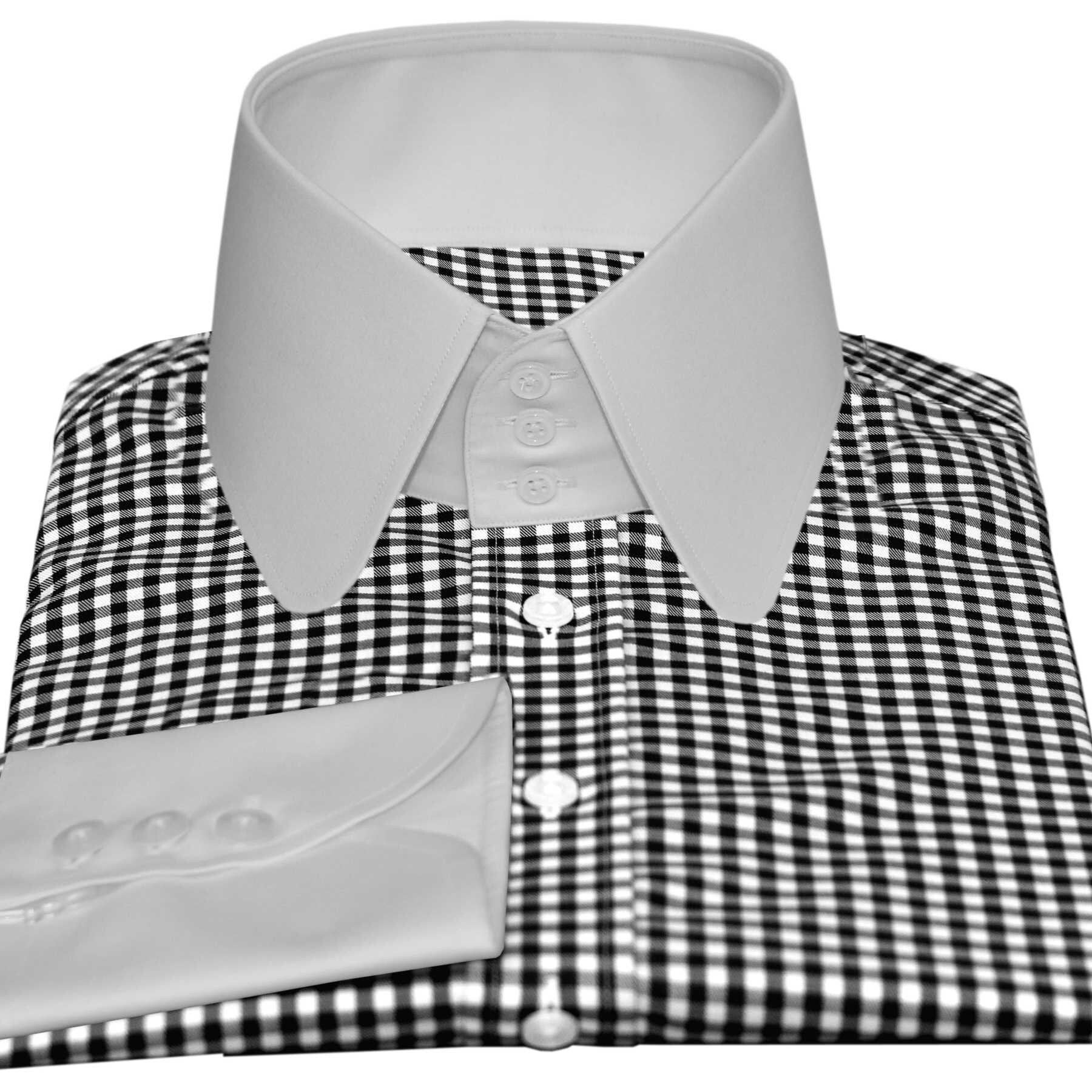 checkered dress shirt mens