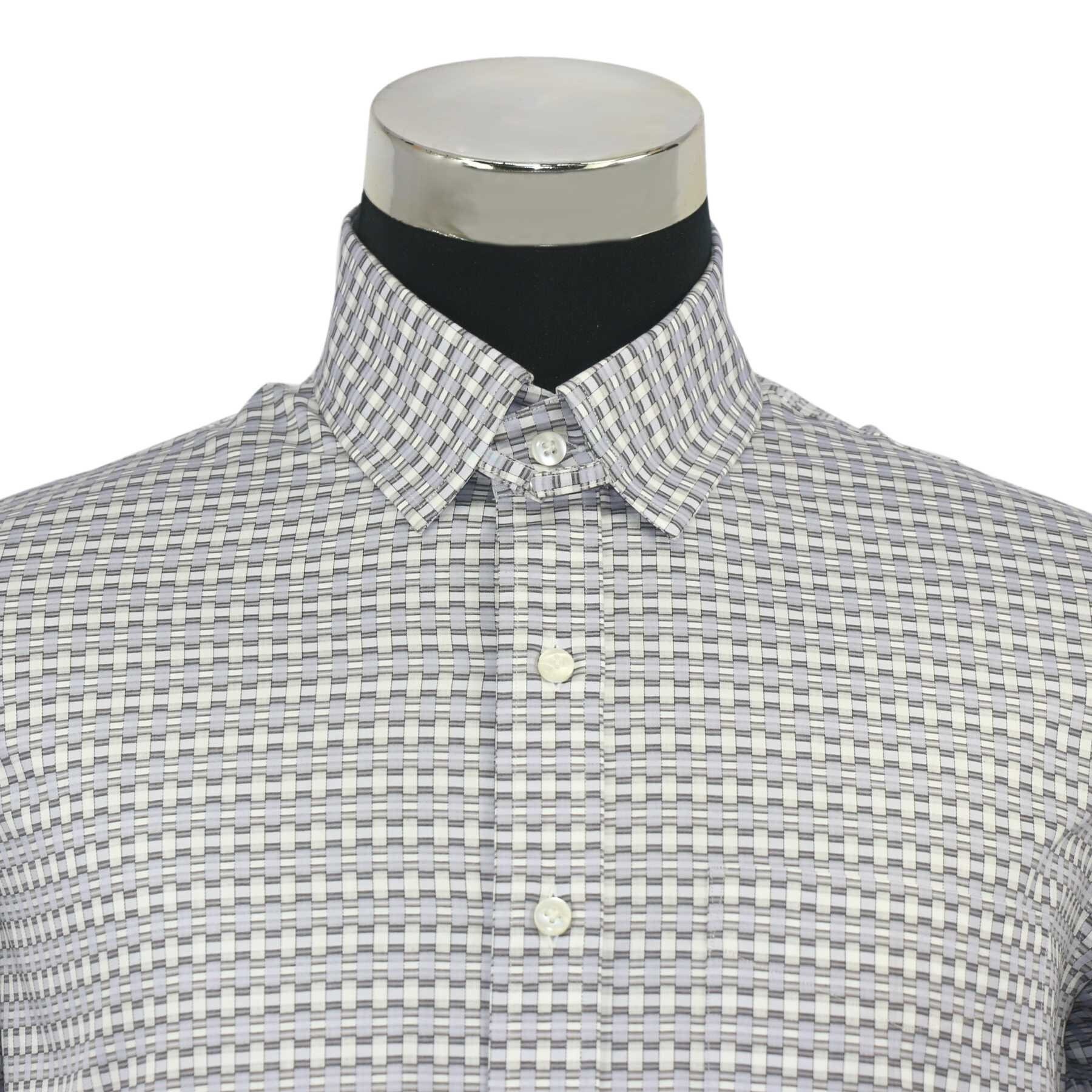 ved siden af hed Afgørelse Tom Ford Style Snap Tab Collar Shirt/ 100% Cotton Dobby 3D - Etsy