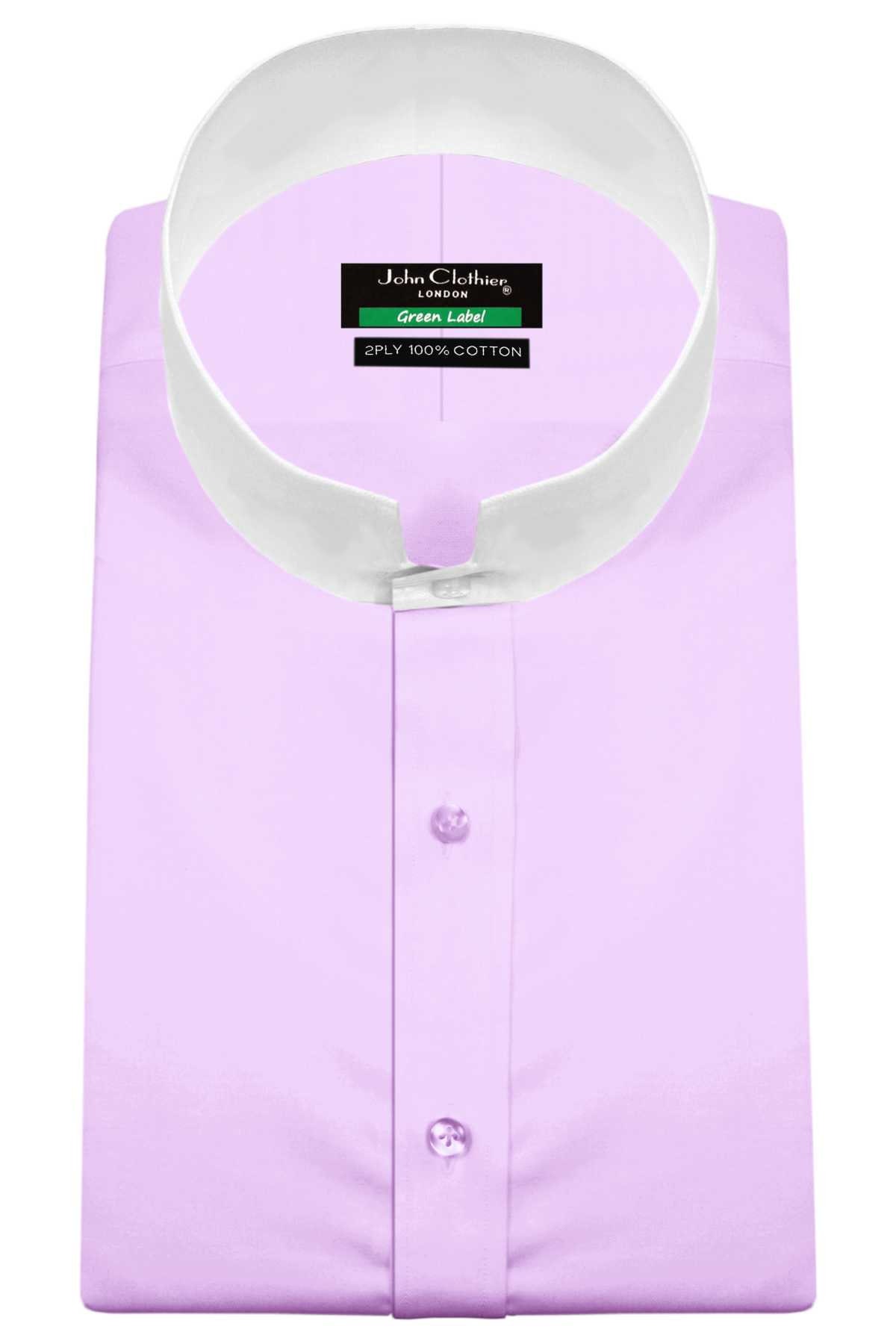 Purple Clergy Shirt