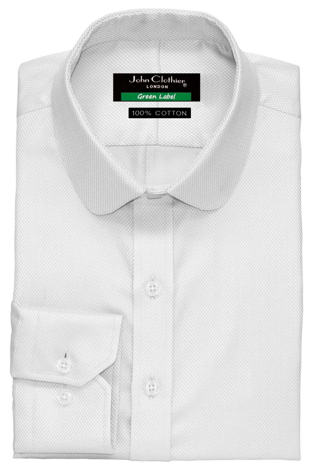 Penny Collar Club Collar Shirt Shelby Brothers / White Etsy