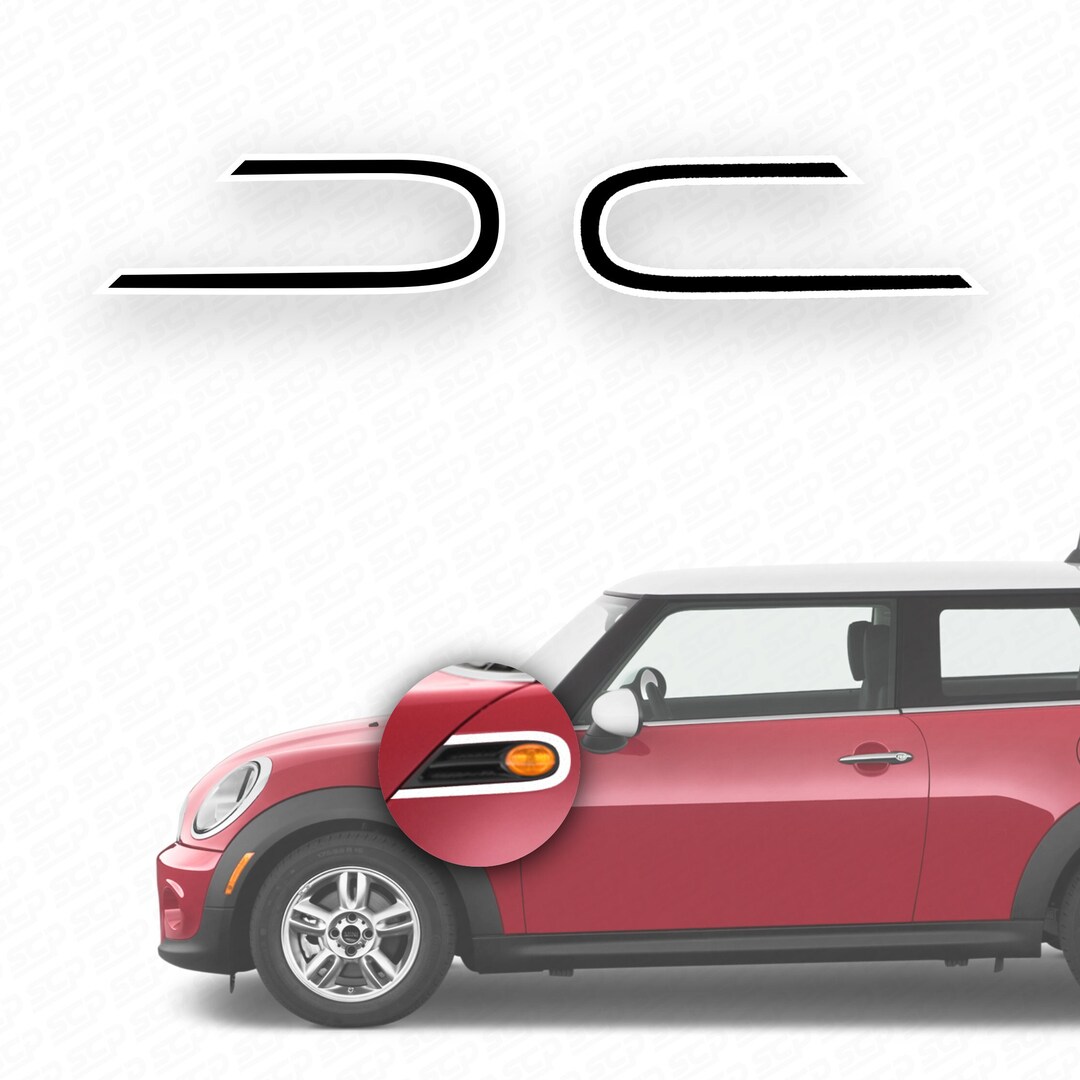 MINI R-series Generation 2 Concept Side Fender Scuttle Decal / Sticker ...