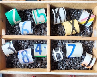 Repurposed Initial Bracelet Handcrafted from License Plates, Custom Upcycled Cuff for MEN and women