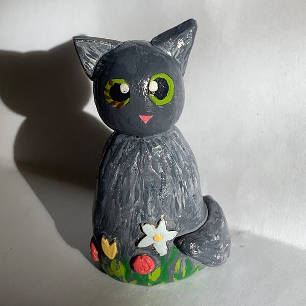 Custom Cat Figurine - Etsy