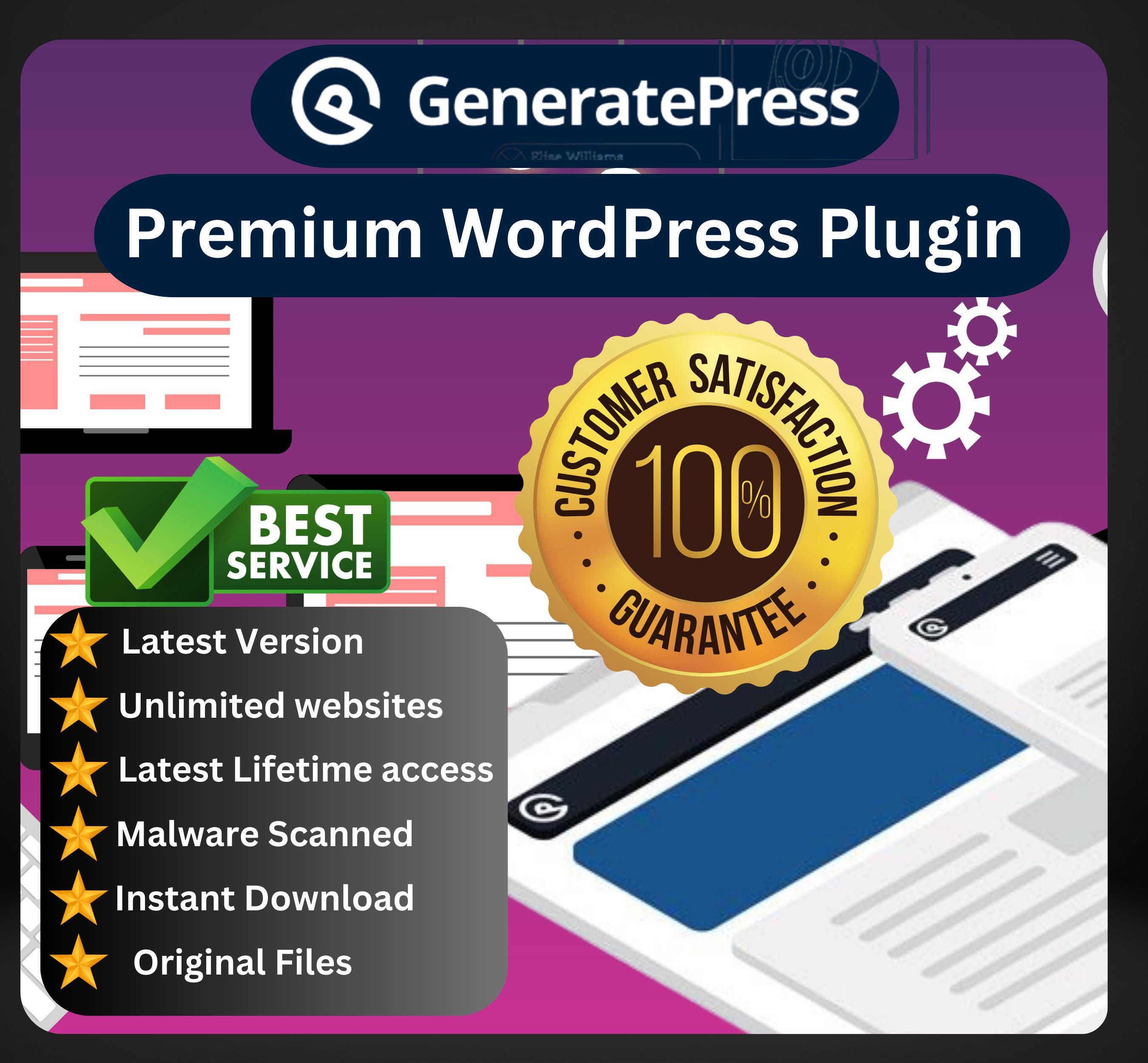 GeneratePress プレミアム | 最新バージョン | WordPress テーマ プラグイン | インスタント デジタル ダウンロード | 生涯アップデートと GPL サポート