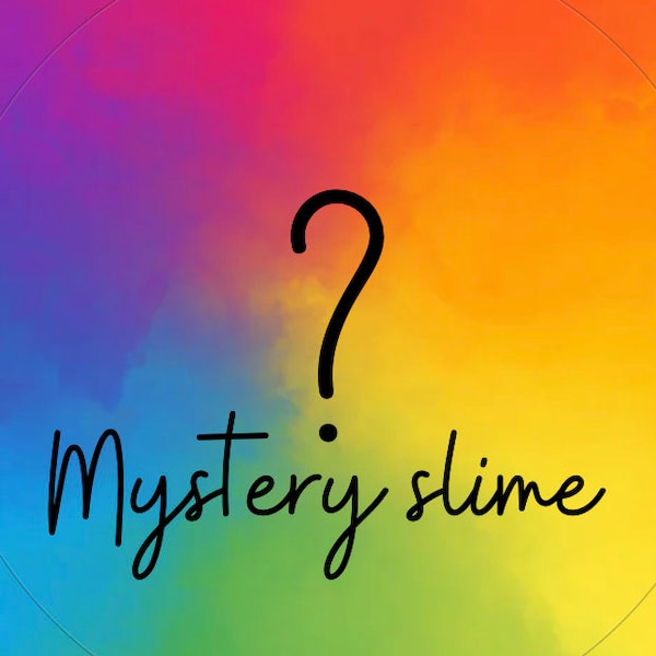 Mystery Slimes clear slime Diy slime basic slime butter slime thick and glossy slime snow slime clay slime crunchy slime floam slime