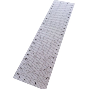 Non-Slip Quilting Inch Ruler 6 x 24 Inches
