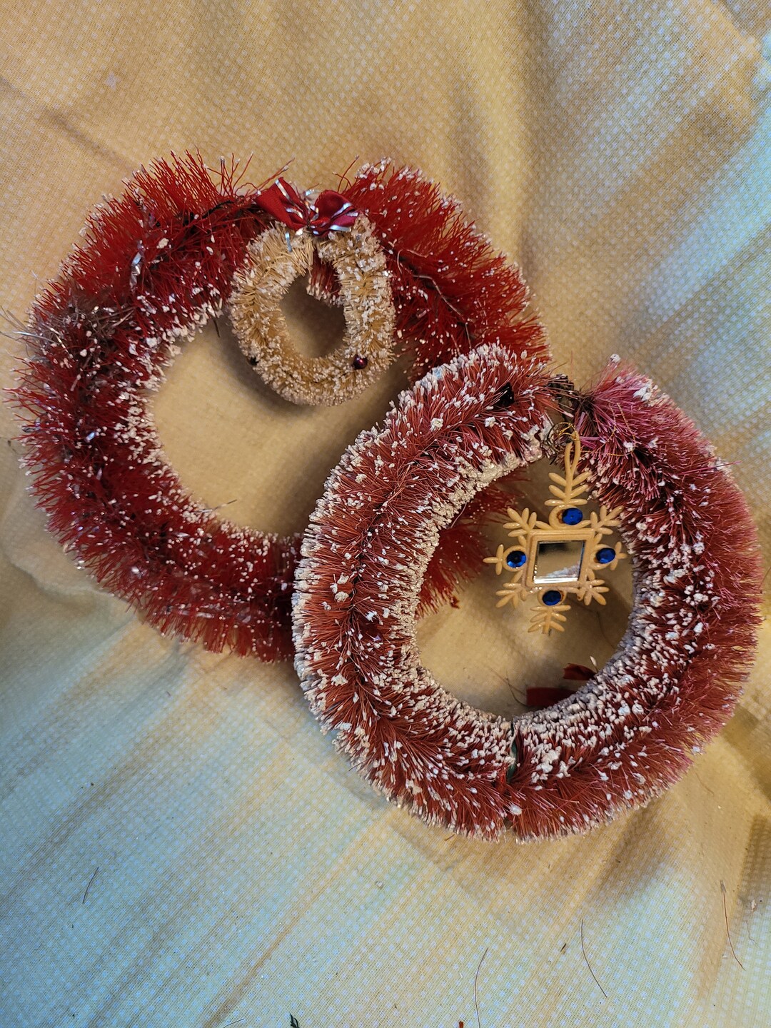 Bottle Brush Wreaths Etsy