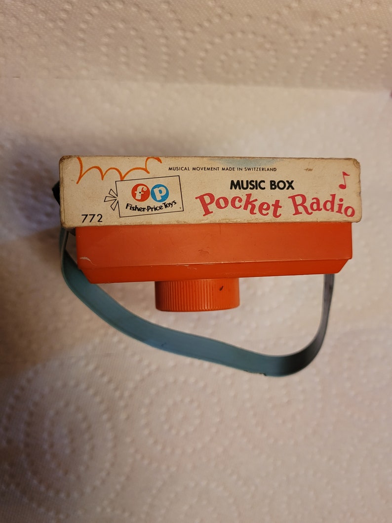 Vintage Pocket Radio Etsy