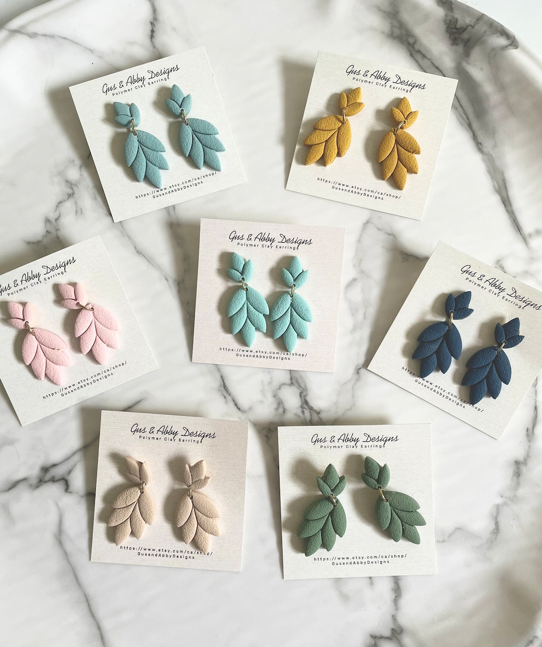 Etsy clay earrings deals