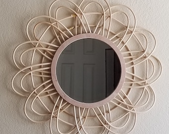 Deamono Rattan Loop Mirror