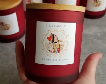 Off With Their Heads Scented Alice Candle 10 OZ