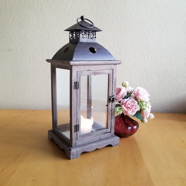 Large Monticello Candle Lantern