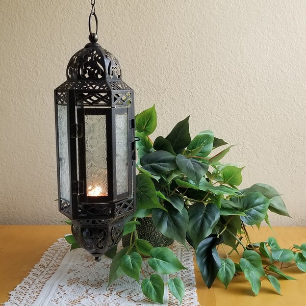 Victorian Hanging Candle Lantern