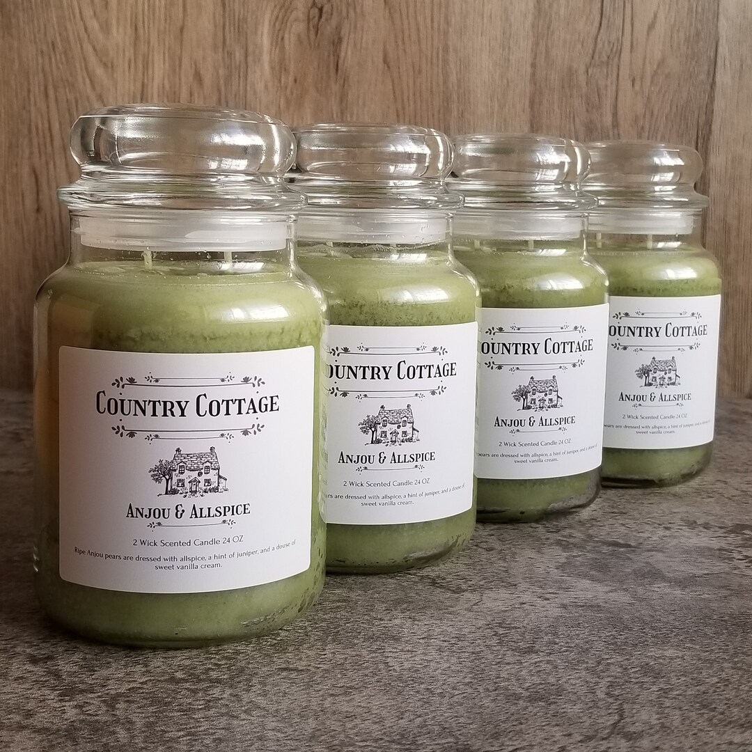 Anjou & Allspice 2wick Country Candle by Vita Etsy