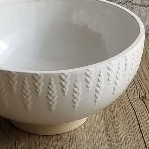 Common Ground Large Stoneware Fruit/Serving Bowl