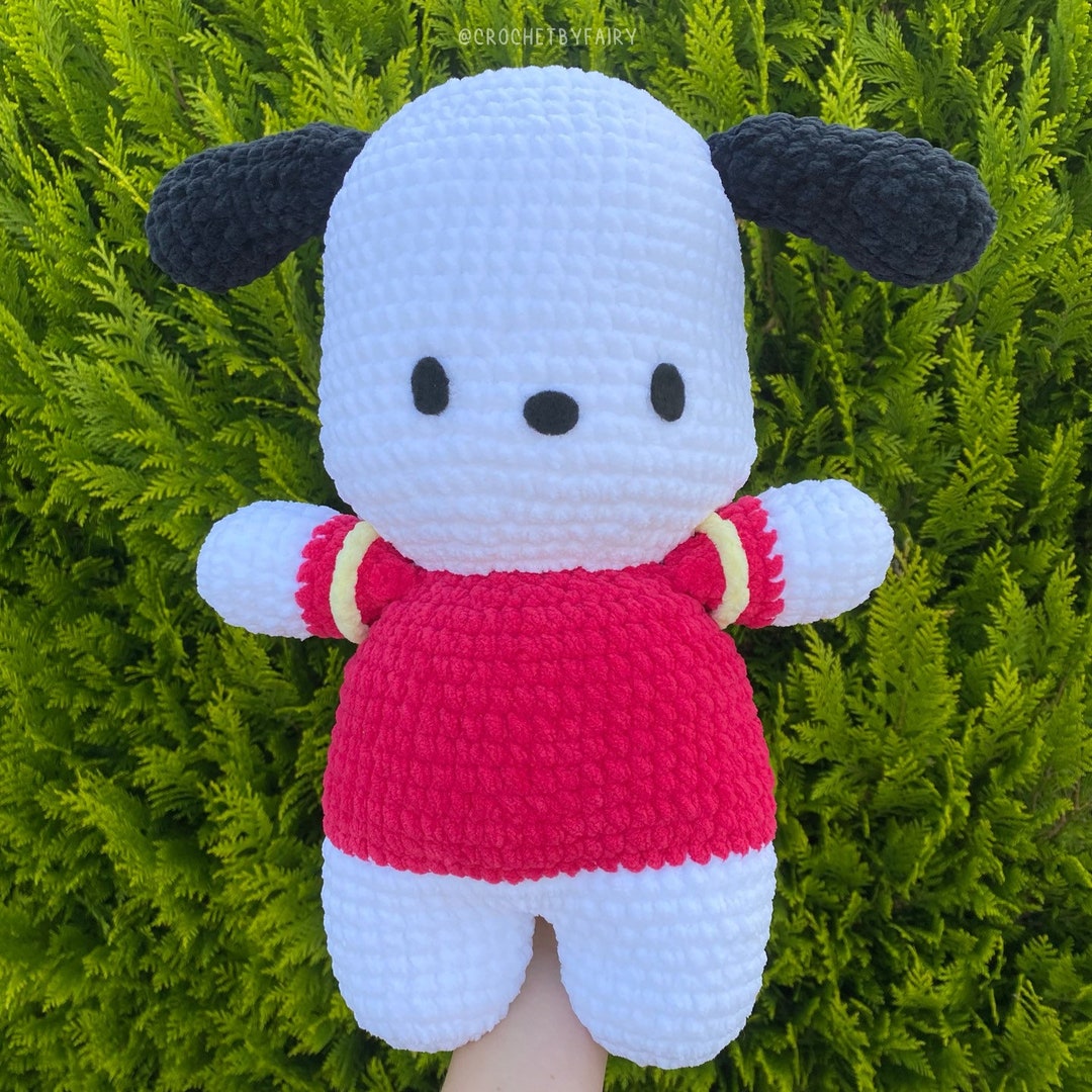 Crochet Pochacco Pochacco Sanrio Amigurumi Plush Etsy