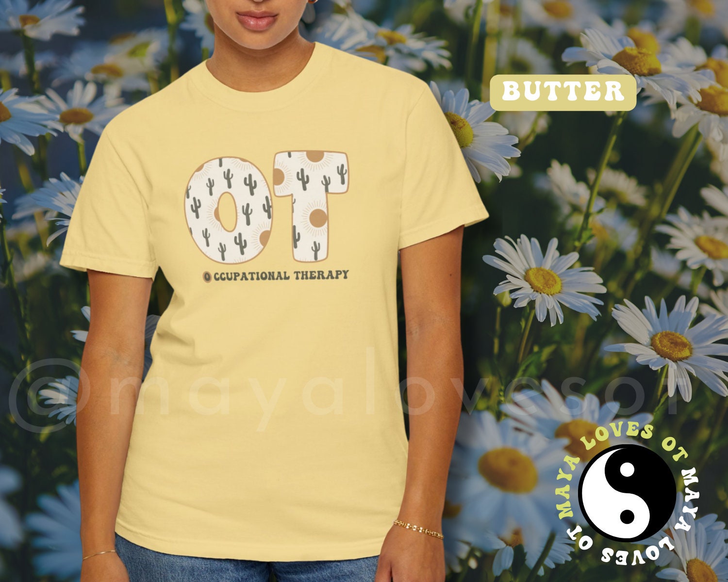 Occupational Therapy Comfort Colors Shirt, Occupational Therapy Shirts ...