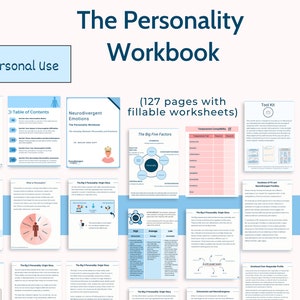 The Personality Workbook: How Personality Influences Emotional Health
