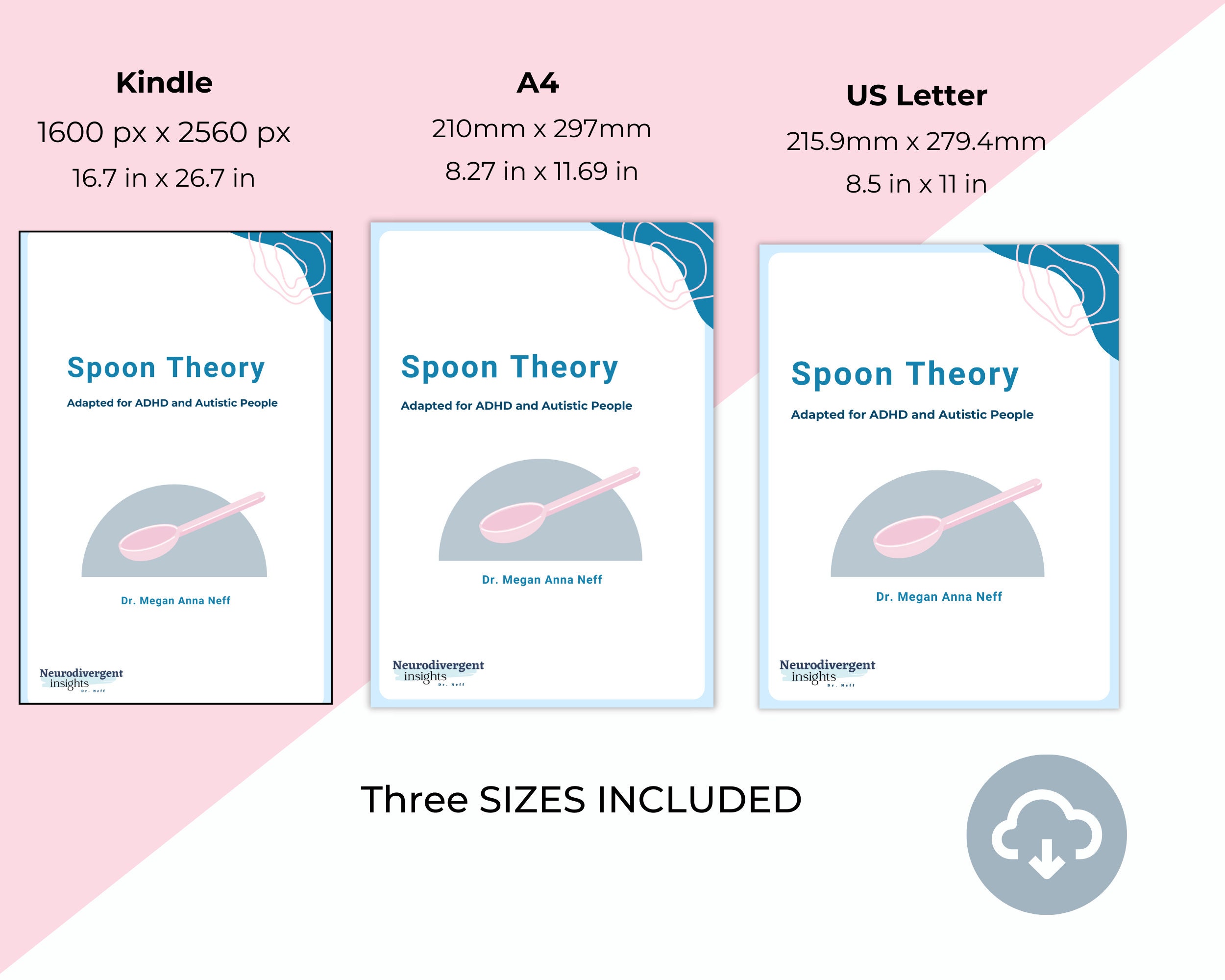 Autistic Workbook Spoon Theory Autistic Burnout Digital Workbook ADHD