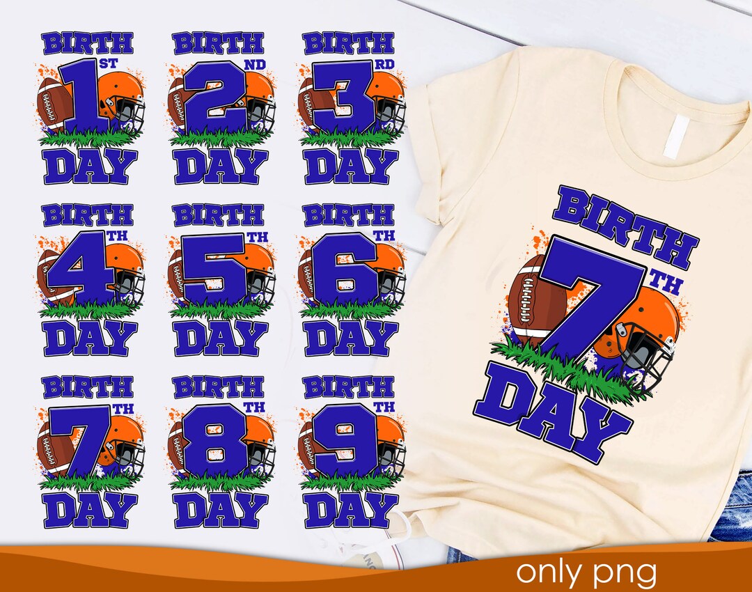 Football Birthday Boy Png, Football Birthday Numbers Png Football Boy