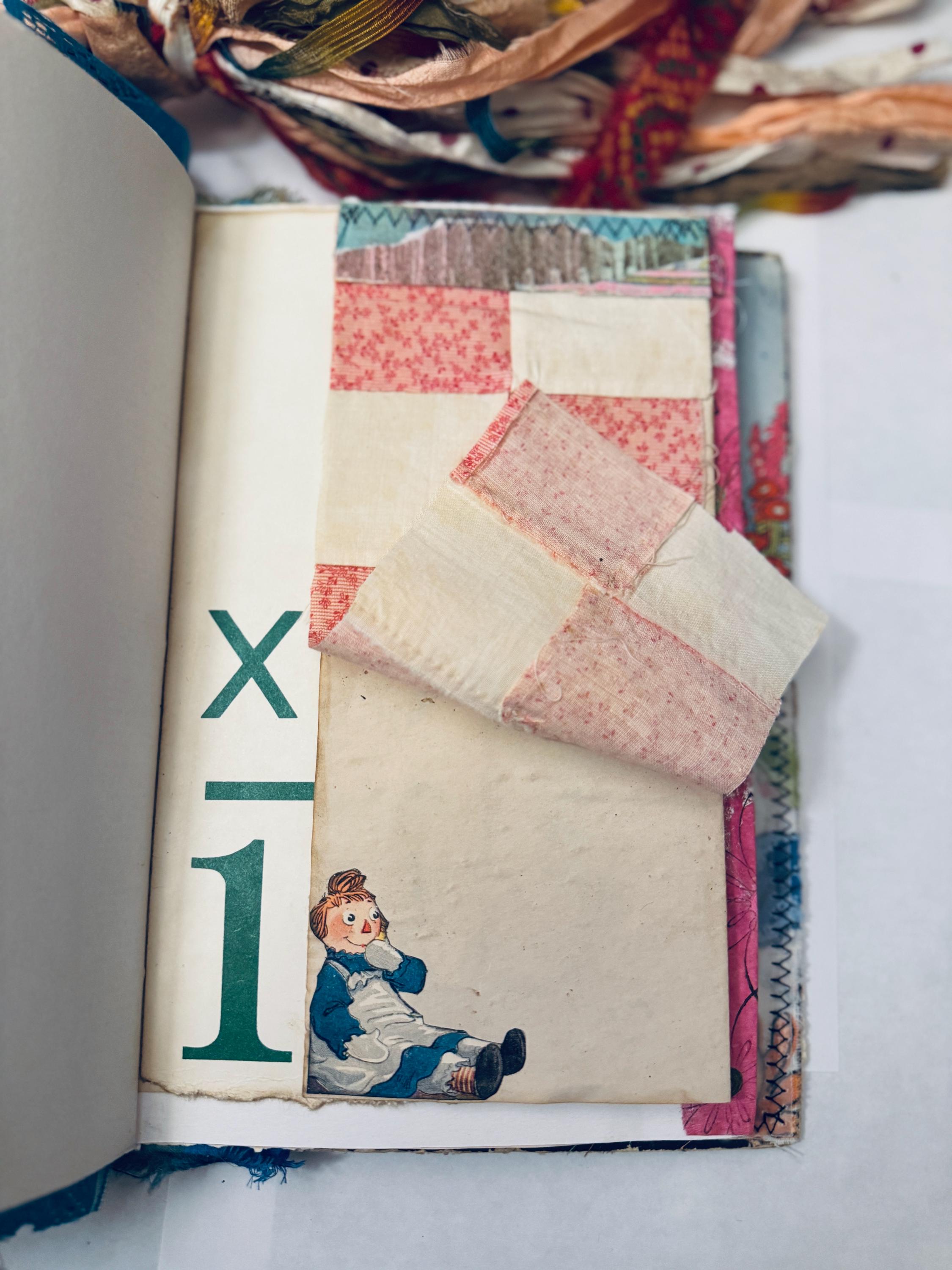 Handmade Junk Journal Marcella Raggedy Ann Journal Eclectic Diary - Etsy