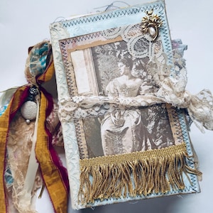 Handmade Vintage Journal Junk Journal Diary
